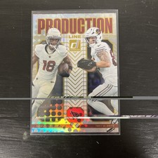 2025 Panini Donruss - Production Line Marvin Harrison Jr., Trey McBride #18
