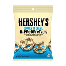 Hershey's Cookies 'N' Cream Dipped Pretzels Pack Of 120g x 3