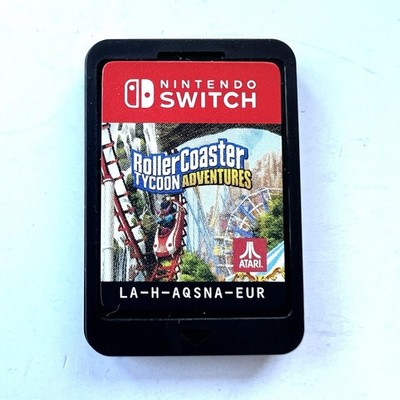 RollerCoaster Tycoon Adventures (Nintendo Switch, 2018) Nur Modul, Ohne Hülle