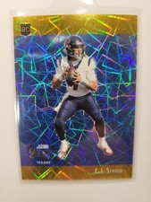 2023 Select Football CJ Stroud RC Score Throwback Gold Prizm 10/10  Texans