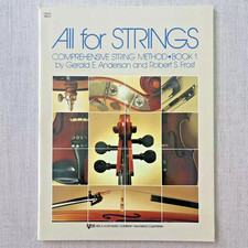 All for strings, Cello: Book 1, comprehensive string method - 78CO