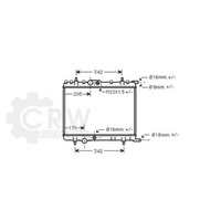 WasserküHler MotorküHler KüHlrippen GelöTet FüR CitroëN 206 CC 2D 1.6 16V