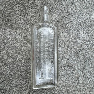 Vintage California Fig Syrup Co Califig Sterling Products Inc Successor Bottle