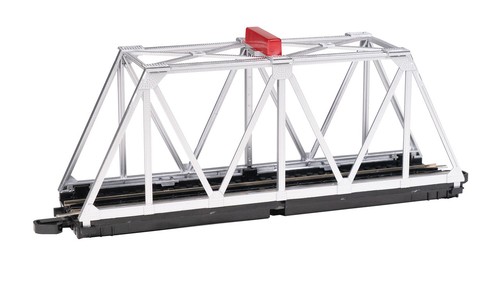 Bachmann Escala N ~ Nuevo ~ Pista E-Z ~ Puente de armadura con luz intermitente ~ 44870 | Zustand: New