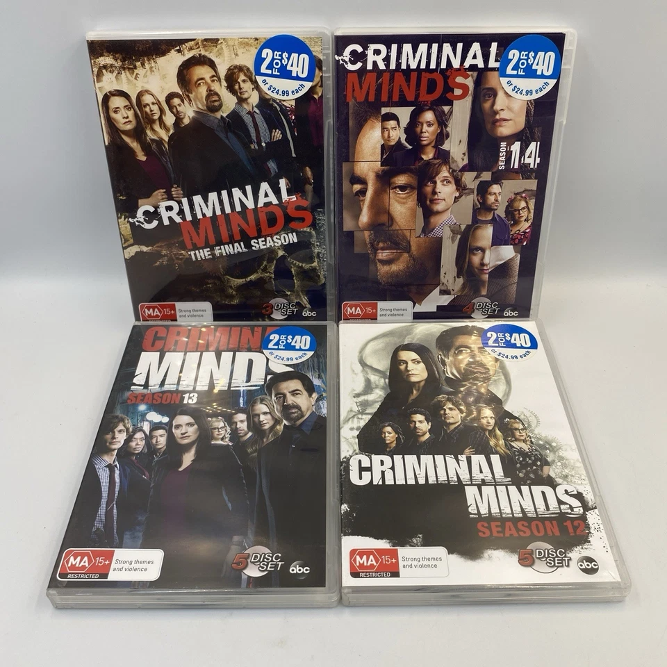 Criminal Minds : Series 1-15 DVD R4 Season 1 2 3 4 5 6 7 8 9 10 11 12 13 14 15 - image 2 of 4