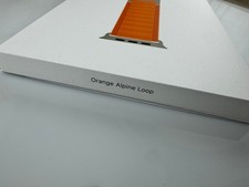 Original Apple Watch band Ultra 2 44MM 45MM 46MM 49mm Orange Alpine Loop Small S