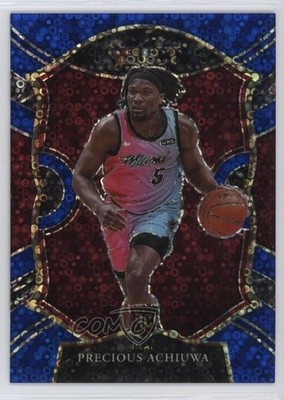 2020 Select Concourse Blue Disco Prizm 9/25 Precious Achiuwa #80 Rookie RC 1f8v