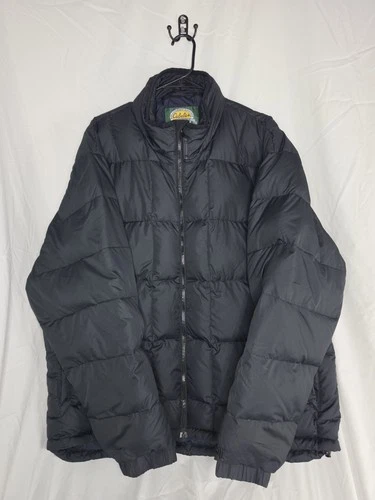 CABELAS Premier Northern Goose Down Men XL 650 Fill Quilted Puffer Jacket video thumbnail
