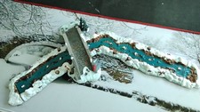 1‑month‑old Lemax Mill Stream (no trees) with Old Bridge — immaculate condition.