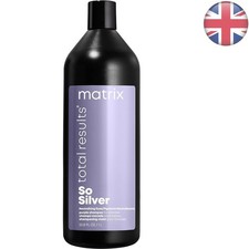 Matrix So Silver Purple Shampoo 1L - Brightening & Toning for Blondes & Greys