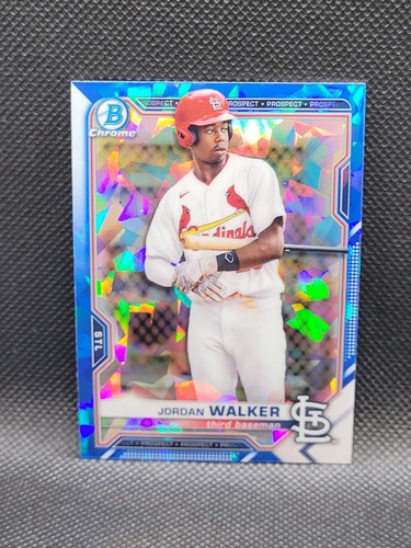 Jordan Walker #BCP-146 2021 Bowman Sapphire card