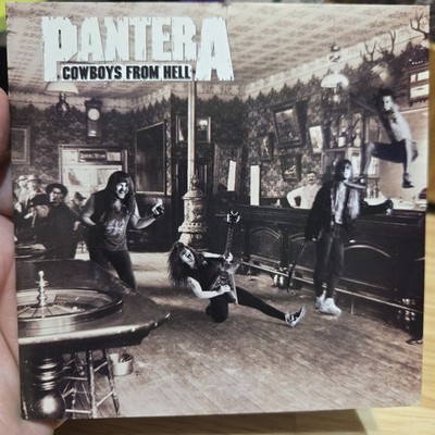 PANTERA Cowboys from Hell | 1990 ATCO Records CD ES921 No Jewelcase Vintage 