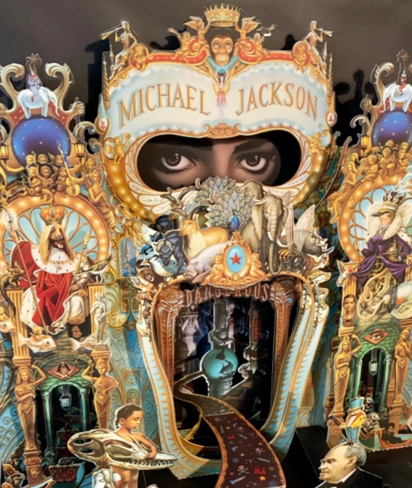 Michael Jackson Dangerous - Collector's Edition First Printing 1992 - CD Pop-Up - Photo 4/4