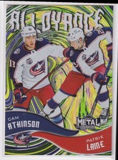 2020-21 Metaul Universe Alloyance Cam Atkinson/Patrick Laine Columbus Blue