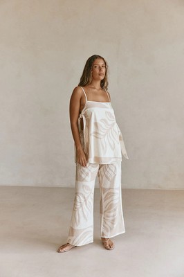 SABO Chiara Top AND Chiara Pants in Terra Forme Size S | BNWT