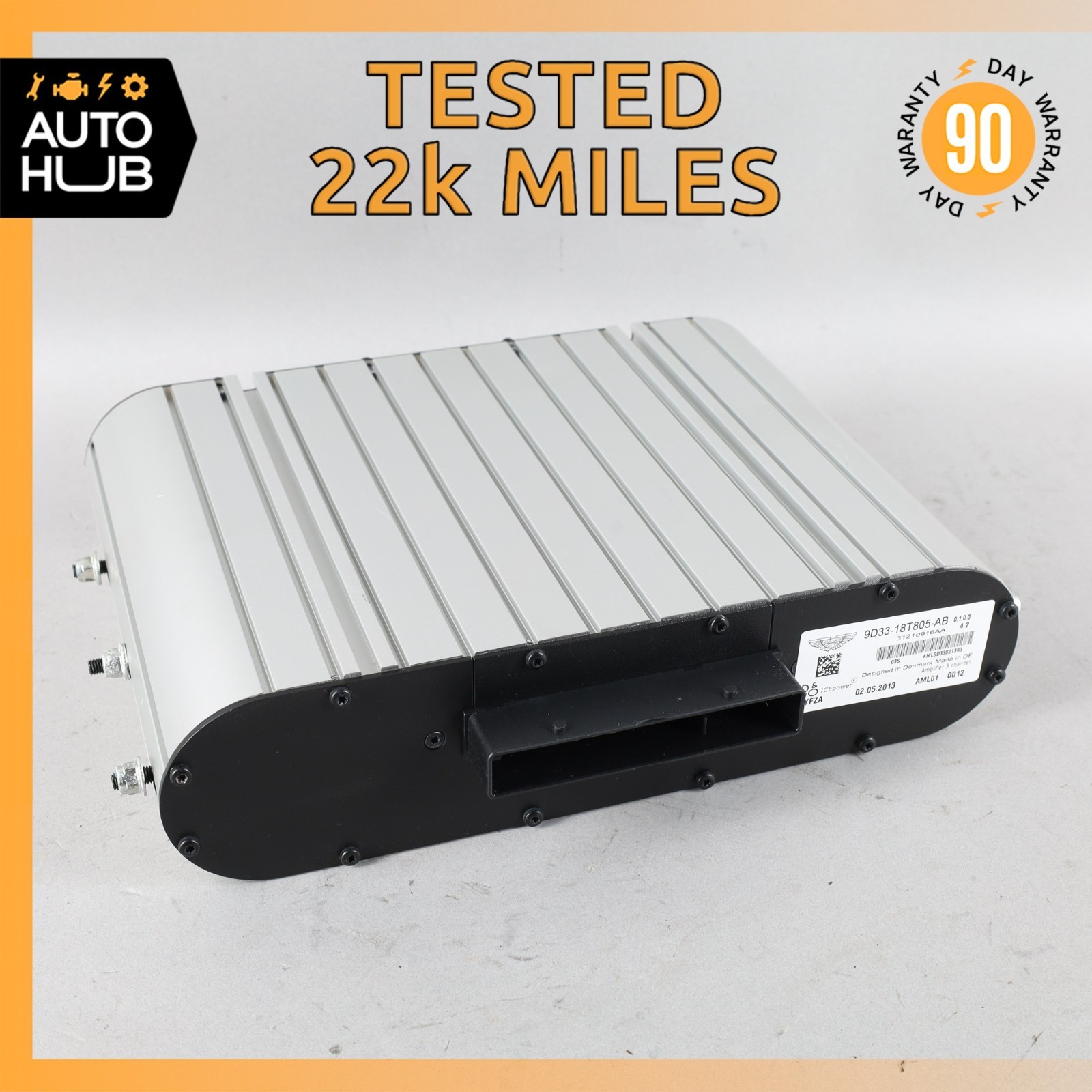 05-16 Aston Martin DB9 Rapide Vantage Bang & Olufsen ICE Amplifier Audio Amp OEM