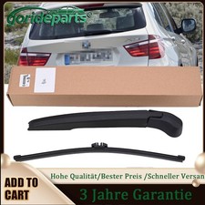 Heckwischerarm mit Abdeckkappe + Heckwischerblatt komplett für BMW X3 F25 10-17