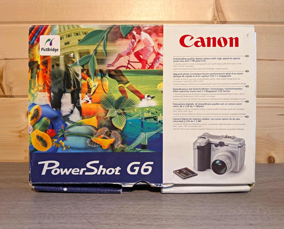 25+ Canon PowerShot G6 Digital Cameras for sale | Updated Oct 2026