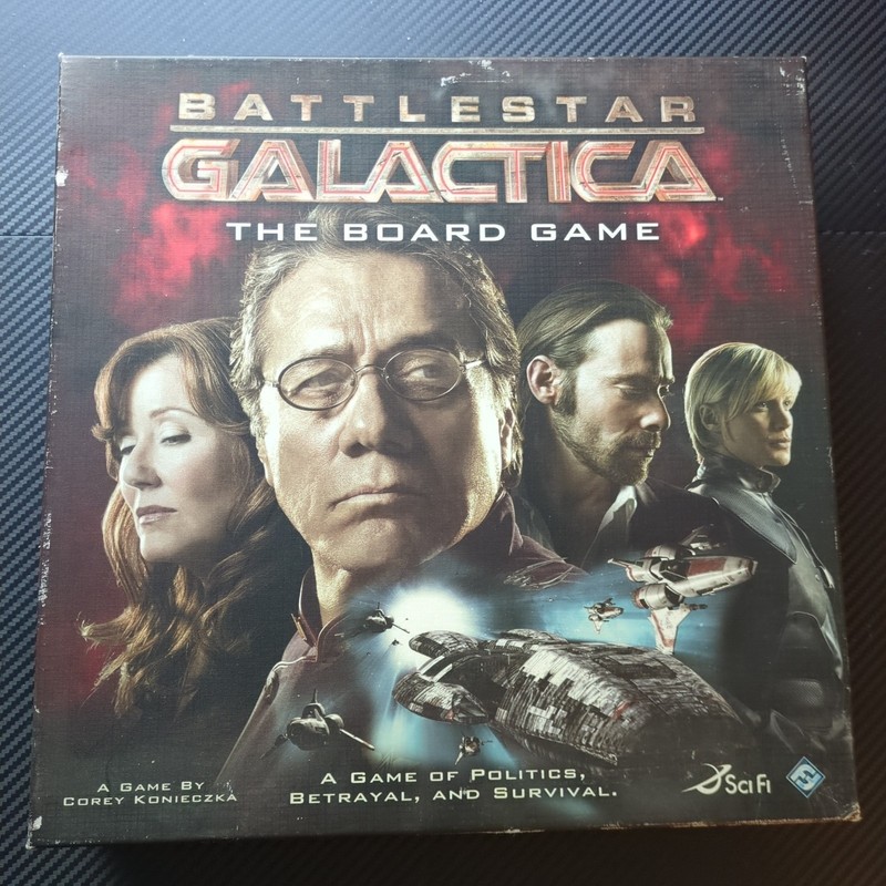 FFG Boardgame Battlestar Galactica - The Board Game 2008. Used