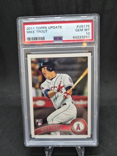 2011 Topps Update Series Mike Trout #US175 PSA 10