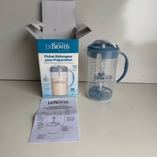 Dr. Brown's Natural Flow Formula Mixing Pitcher 32 oz Blue -New - Open Box