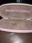 JUICY COUTURE RECTANGULAR FULL RIM DESIGNER EYEGLASSES FRAMES 54-16-130 CASE — photo 3