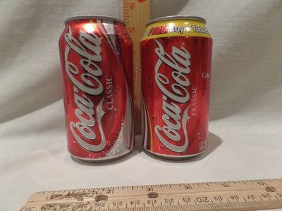 ''Coca-Cola'' 12 oz can ''safes''-hidden strage diversion,fake stash away-lot of 2