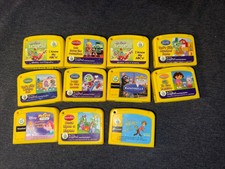 Lot of 11 Leap Frog My First Leap Pad Game Cartridges Dr Seuss Dora Disney More