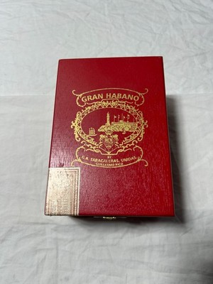 Gran Habano Corojo #5 Cigar Wooden Box- Oct 2008- Beautiful Red