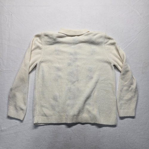 Alfred Dunner Elfenbein Blumen Blumen Langarm Pullover Erwachsene Damen M Medium - Bild 7 von 7