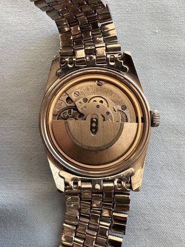 TISSOT SEASTAR WATCH VINTAGE 44541-1X AUTOMÁTIC MEN’S Cal.784-2. 35mm DIAMETER - Picture 3 of 9