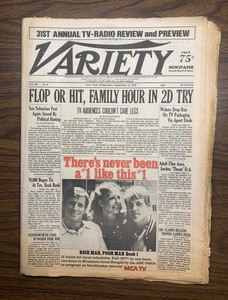 1976 September 15 New York Variety Newspaper Rich Man Poor Man Book 1 Promo A53 Ebay
