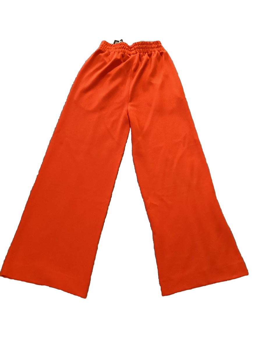Puma X AMI Women's Wide Pants Orange In Size Small 534076 95 Puma X AMI Women's Wide Pants Orange In Size Small 534076 95