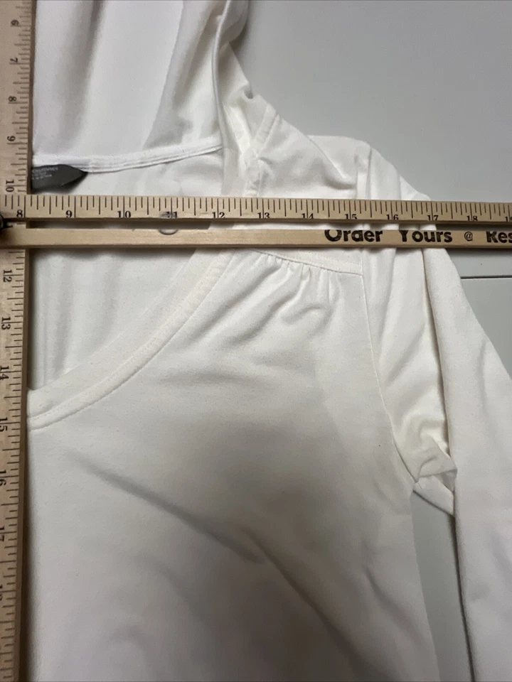 North Face прикрытие женщин маленький кремовый с капюшоном шнурка молнии карман - Изображение 3 из 4