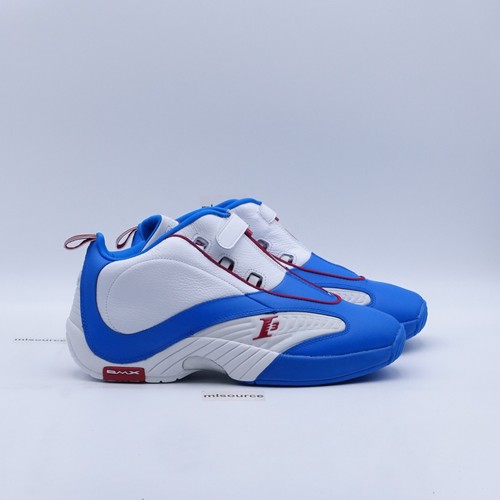 Reebok Men's Answer 4 Basketball Shoes HP3125 Allen Iverson White/Red