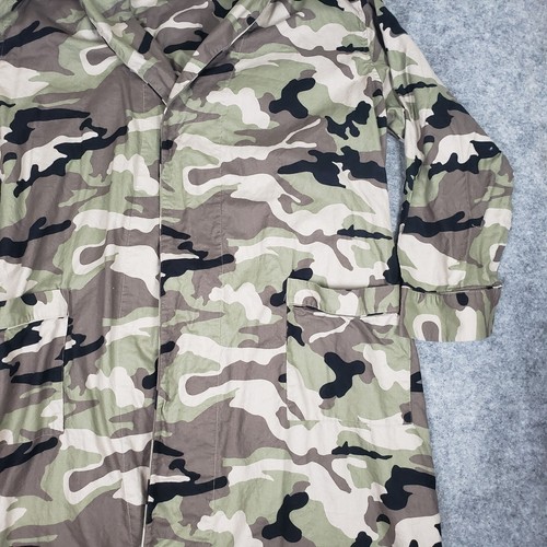 Allison Rhea Robe Women’s One Size OSFM Camoflage 100% Cotton Long Sleeve - Picture 3 of 11