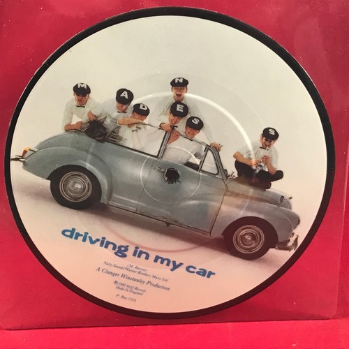 MADNESS Driving In My Car 1982 UK 7" Vinyl picture disc Single original 45 A