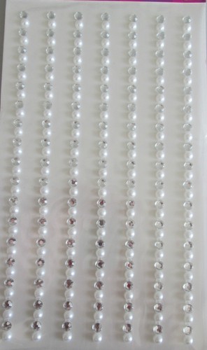 ELEGANZA SELF ADHESIVE GLITTER GEMS CRAFT STICKERS DIAMANTE VARIOUS DESIGNS. - Picture 11 of 60