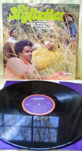 The Stylistics stereo Lp Self-Titled 1971 Avco #AV-33023 STERLING