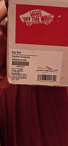 Vans Supreme Jean Paul Gautier Era Pro Uk Size 9 - Picture 9 of 12