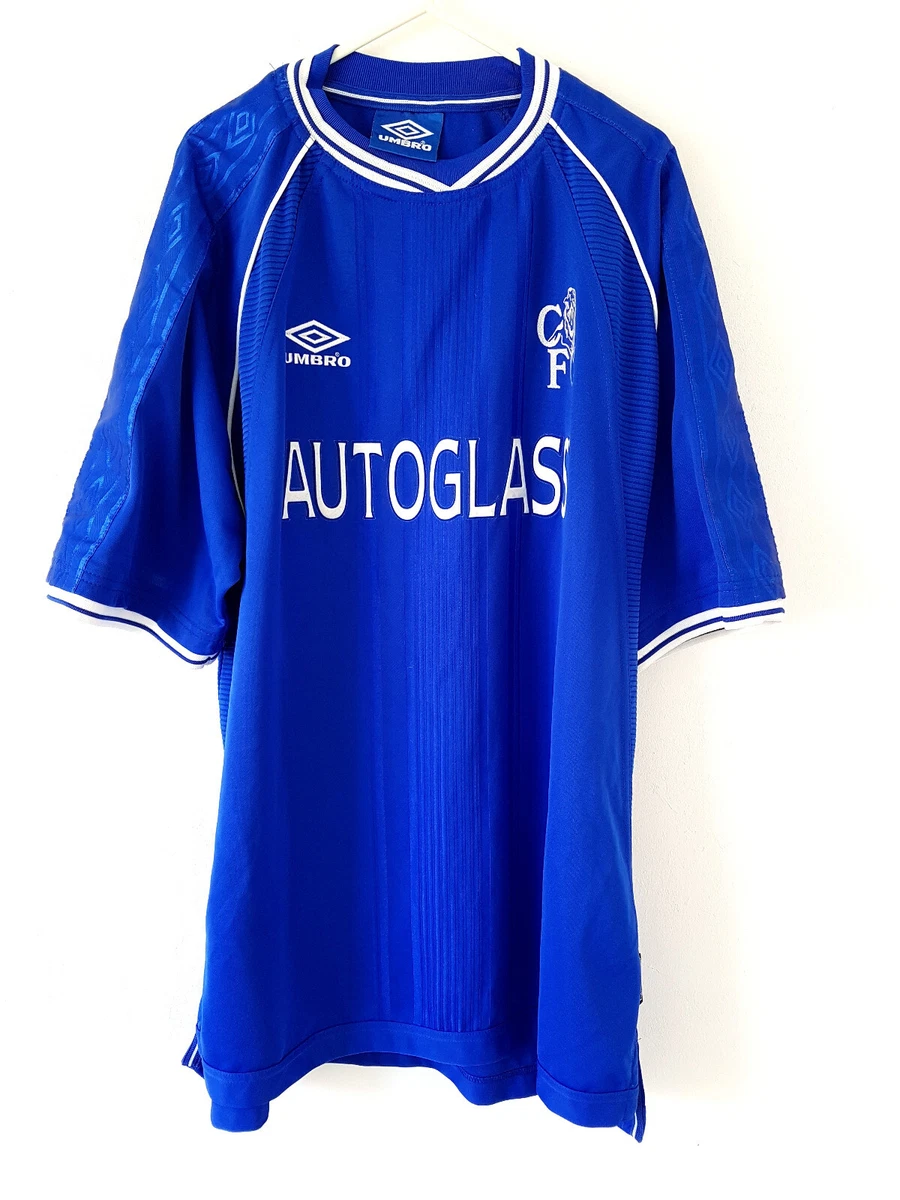 Maillot Vintage Chelsea Umbro 1999 - Homme XL - Jaune