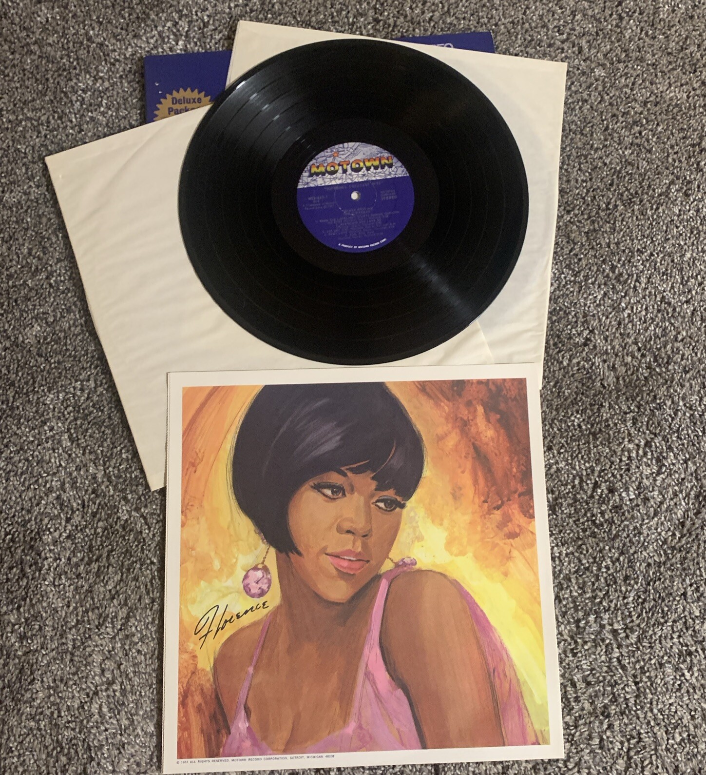 DIANA ROSS AND THE SUPREMES - GREATEST HITS -  2 LP ALBUMS MOTOWN RECORDS NM