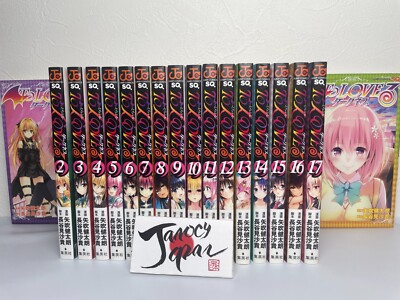 To Love-Ru & To Love-Ru Darkness vol. 1-36 Complete Set Saki