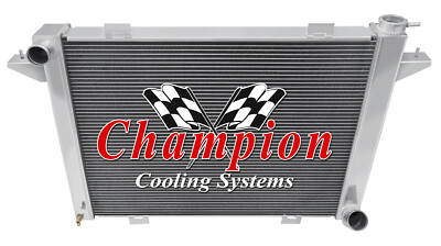 #ad #ad AR Champion 3 Row RadiatorShroud2 13quot; Fans for 1991 1993 Dodge W350 L6 Engine $554.88