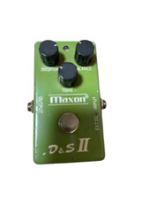 Maxon D&S II Distortion & Sustainer Distortion Guitar Effect Pedal