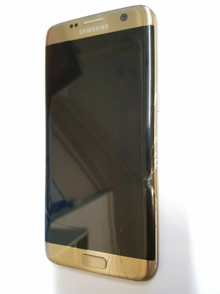 Sprint PCS Samsung Galaxy S7 Edge SM-G935P Gold Android GSM Smartphone Cellphone - Image 4 of 4