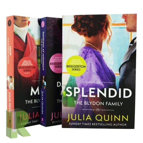 Julia Quinn Blydon Family Saga Series 3 Books Collection Set (Splendid, Dancing - Picture 4 of 4