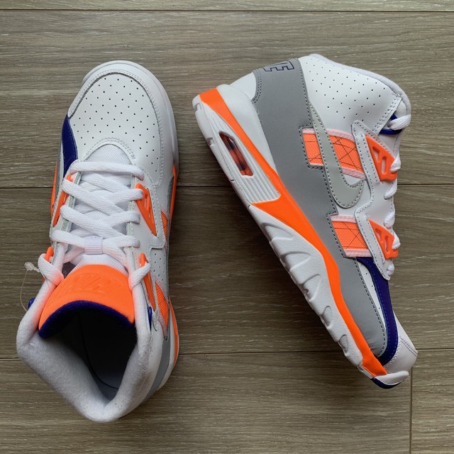 bo jackson shoes orange and blue