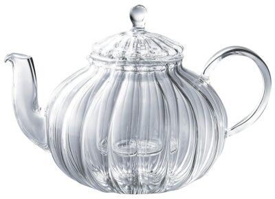 Heat-resistant glass tea For Two wave teapot YF-003W From Japan