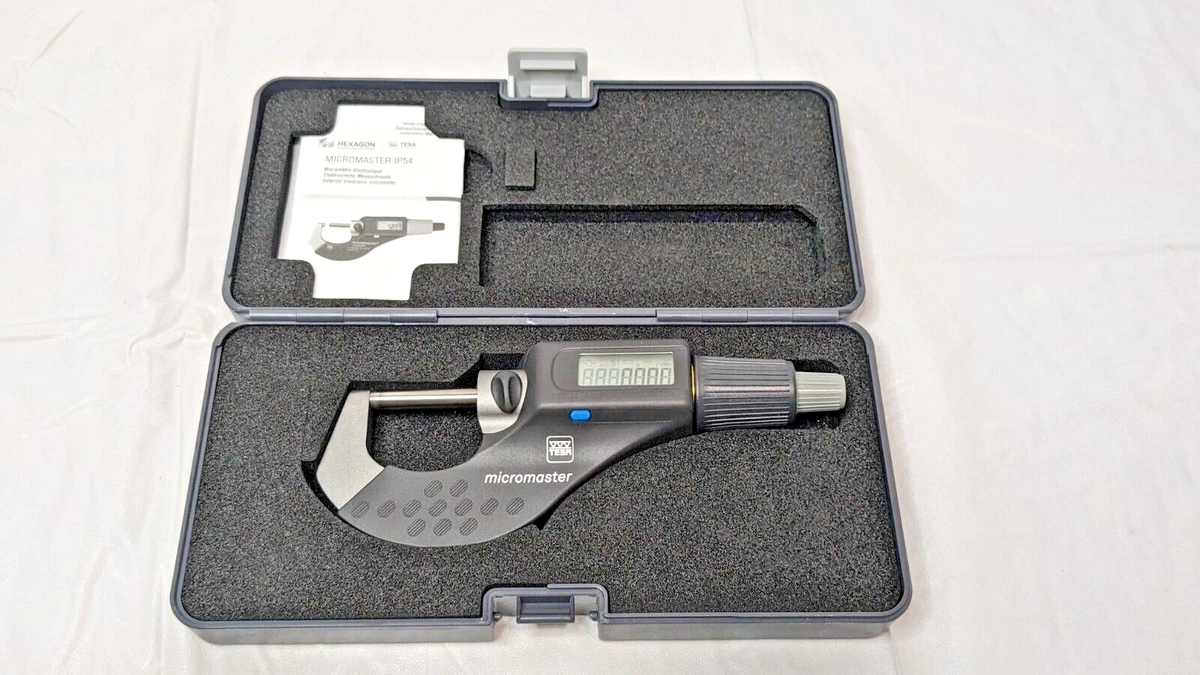 TESA Swiss Made Micrometer 0 - 25 (Gebraucht) in Hochfelden für CHF 35 - mit Lieferung auf TESA Swiss Made Micrometer 0 - 25 (Gebraucht) in Hochfelden für CHF 35 - mit Lieferung auf